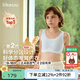 like uu少女內(nèi)衣粉底液隱形發(fā)育期文胸初高中學(xué)生plus少女文胸兒童內(nèi)衣 基礎(chǔ)款2件裝（麥芽+紫） 均碼 適合150-170cm/100-130斤