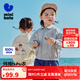迷你巴拉【純棉】男童女童夏季新款親膚柔軟外套寶寶空調(diào)服
