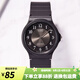卡西歐手表 學(xué)生運(yùn)動(dòng)簡(jiǎn)約石英小黑表 休閑指針?lè)浪醺咧猩直砥呦ΧY物 MQ-24-1B3