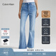 Calvin KleinJeans四季款女士潮流復古洗水微彈ck高腰直筒微喇牛仔褲J223286 高腰直筒靴型版-牛仔淺藍-1AA M 29 165/74A（2.16尺）72C