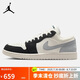 Jordan女子休閑鞋喬丹AJ1 JORDAN 1耐磨低幫運(yùn)動(dòng)鞋IO2242-101白灰黑41