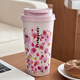 星巴克杯子櫻花系列保溫杯咖啡杯不銹鋼水杯隨手杯車(chē)載杯 473ml櫻花紛飛杯