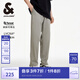 杰克·瓊斯（JACK&JONES）男裝秋季潮男士合體直筒時(shí)尚舒適百搭微彈休閑褲長(zhǎng)褲男224314048 E62灰綠色 常規(guī) L 180