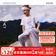 愛慕兒童（AIMER KIDS）涼感防曬A類高彈運動長褲子男女童闊腿褲 直筒長褲-晨曦紫 160