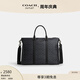 蔻馳（COACH）新款?yuàn)W萊男士男包經(jīng)典標(biāo)志老花CALEB商務(wù)通勤公事公文包 QB/炭黑色/黑色