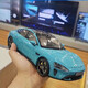 ZOCO現貨某米su7合金車(chē)模1:32海灣藍霞光紫汽車(chē)模型仿真收藏擺件禮物 海灣藍 六開(kāi)+燈光