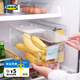 宜家（IKEA）KLIPPKAKTUS克里卡克冰箱儲物盒保鮮盒冷凍收納筐家用 透明冰箱儲物盒32x14x14cm