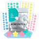 正芙堂星星痘痘貼ACNE PATCH40五角星水膠體吸膿祛痘遮瑕日夜修復凈痘 （200粒）【黃 粉 裸色 藍 綠】5種顏色