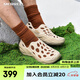邁樂（Merrell）溯溪鞋洞洞鞋HYDRO NEXT MOC毒液3厚底舒適透氣沙灘鞋情侶 J006173-櫻草黃 男 41 寬松建議拍小一碼