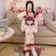 俊俊穗迪美（JUNJUNSUIDIMEI）純棉睡衣女士春秋季長(cháng)袖可愛(ài)青少年學(xué)生大碼胖mm可外穿家居服套裝 長(cháng)袖-XY-3590 M （適合80-100斤）