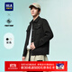 海瀾之家（HLA）夾克男款滿(mǎn)身花紋外套男春秋季 黑色花紋45 3XL 190/104A  推薦91-98kg
