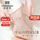 紀(jì)思梵（CHEESEFAN）輕奢時(shí)尚腳鏈女步步生蓮足鏈七夕情人節(jié)紀(jì)念生日禮物女送女友老婆 腳鏈