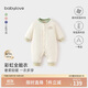 babylove【彩虹全能衣】嬰兒連體衣秋冬寶寶恒溫薄夾棉羊毛保暖哈衣爬服