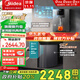 美的（Midea）凈水器機反滲透過(guò)濾家用管線(xiàn)機凈水器加熱直飲一體機壁掛式餐邊柜直飲一體機全屋凈水器管線(xiàn)機套裝 【甄選套餐】家用凈熱直飲兩件套