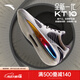 安踏（ANTA）KT10｜籃球鞋男氮科技湯普森實戰(zhàn)訓練碳板中幫運動鞋112441101 穿越時間/灰-10 43 (270mm)