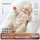 babylove【紡軟織柔】嬰兒連體衣春秋款男女寶寶和尚服新生兒哈衣爬服衣服