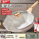 京嚴(yán)不粘鍋炒鍋家用炒菜鍋麥飯石平底八角鍋電磁爐燃?xì)庠钔ㄓ眉宓板?【千元品質(zhì)八角鍋】升級(jí)加深加厚不凸底 32cm 不挑爐灶 耐臟易潔 不粘不糊