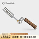 THOUS WINDS 千風(fēng)戶外噴槍折疊手持氣罐噴火槍野外燒柴防風(fēng)焚火燒烤點(diǎn)碳器 黑胡桃木噴槍