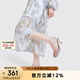 千百度（C.BANNER）女鞋夏季一字帶涼拖涼鞋水鉆高跟鞋外穿踩屎感拖鞋A23354139