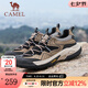 駱駝（CAMEL）【踏山】戶外登山鞋男夏季新款透氣舒適徒步運(yùn)動工裝鞋子 G14S342046 棕/黑 43