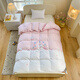 學(xué)生床兒童羽絨被95白鵝絨被芯寶寶單人嬰幼兒園1.5m加厚秋冬被子 小甜兔 兒童1.5x2.0米充絨900g冬被