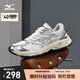 美津濃（MIZUNO）新款男女跑步運(yùn)動鞋 都市運(yùn)動搭配透氣復(fù)古機(jī)能跑步鞋 RACER V2