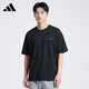 【8成新】阿迪達斯 adidas男戶(hù)外夏季戶(hù)外運動(dòng)短袖寬松圓領(lǐng)T恤 IS0282  