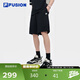 FILA FUSION斐樂(lè)官方潮牌針織五分褲男2025春季時(shí)尚休閑純棉短褲