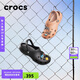 crocs卡駱馳檀健次同款洞洞鞋男沙灘鞋|10001 黑色-001 41/42(260mm)