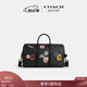 蔻馳（COACH）奧萊男士經(jīng)典標(biāo)志老花貼飾VENTURER 手提包旅行通勤 青銅色硬件/炭黑色 混合色