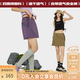 KAMA卡瑪工裝裙小個(gè)子短裙四面彈速干防潑水運動(dòng)裙防走光百搭半身裙女 紫色 S