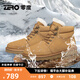 零度Zero真羊毛保暖男士經(jīng)典雪地靴2025春季新款防潑水休閑溫暖棉鞋男 土黃 40 (250mm)