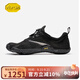 Vibram新款五指鞋男女 晨跑夜跑運動(dòng)鞋跑酷健身赤足鞋跑步鞋KMD EVO 黑色（男款） 40