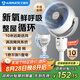 艾美特（AIRMATE）【小暴風(fēng)】空氣循環(huán)扇大風(fēng)量搖頭電風(fēng)扇家用臺式落地扇升級加高換氣輕音柔風(fēng)小風(fēng)扇 FA18-X115