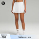 lululemon丨Varsity 女士風(fēng)琴褶高腰網(wǎng)球裙速干芯吸 LW8AKVS 白色 XS /4