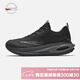 Sprandi斯潘迪DOME PLUS運(yùn)動(dòng)鞋丨輕便增高緩震跑步鞋防滑耐磨舒適休閑鞋 黑-5（男款） 42