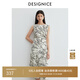 迪賽尼斯（DESIGNICE）2025年夏季新款清冷千金風亞麻長裙氣質優(yōu)雅收腰無袖連衣裙 花色 M