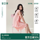 安之伴【巨好睡】睡衣女夏季涼感棉卡通印花無袖寬松中長款女士睡裙