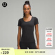 lululemon丨Ebb to Street 女士運動短袖 T 恤 LW3FEJS 運動上衣 黑色 XXS /2