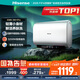 海信（Hisense）電熱水器扁桶小銀瓶60升超薄695mm機身3200W免換鎂棒超一級能效玲瓏UD ES60-DS11Pro國家補貼20%
