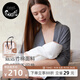 nest designs女士哺乳上衣新品孕產(chǎn)婦家居服T恤孕婦裝月子服產(chǎn)后開(kāi)襟哺乳 炭筆灰 M（建議160-170cm，70kg以?xún)龋? title=
