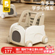 babypods嬰兒學(xué)步車(chē)多功能兒童學(xué)走路手推車(chē)可調(diào)速小推車(chē)寶寶生日禮物 奶油咖【升級(jí)調(diào)速】