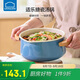 樂(lè)扣樂(lè)扣（LOCK&LOCK）適樂(lè)湯鍋不沾鍋燉鍋防燙煮鍋具電磁爐煤氣灶通用湯鍋20CM 