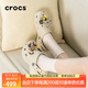 CROCS卡駱馳洞洞鞋泡芙云朵女鞋夏季新款女士增高鞋子高跟鞋涼鞋拖鞋女 云朵/骨白色（建議拍小一碼） 36 -37(230mm)