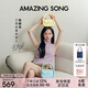 Amazing Song乙頌女包[七夕禮物]陳都靈同款軟歐包中號(hào)時(shí)尚高級(jí)感單肩斜挎包