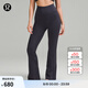 lululemon丨Groove Nulu? 女士超高腰喇叭褲 芯吸 LW5FIXA 夜幕黑 S