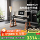 智芯智能電動(dòng)升降桌書桌雙電機(jī)電腦電競(jìng)桌實(shí)木巖板學(xué)習(xí)辦公桌KU1 標(biāo)準(zhǔn)版【A字腿 黑皮單桌】雙電機(jī) 1.8米*0.8米