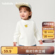 巴拉巴拉balaOne寶寶打底衫男童女童裝2025冬季半高領(lǐng)t恤嬰兒209425100201