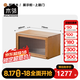 木鄰+1組合柜實(shí)木模塊電視柜客廳家用收納柜防塵柜整墻組合柜斗柜 展示柜/上翻門