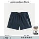 ABERCROMBIE & FITCH男裝25秋季新款美式復古百搭抽繩松緊腰運動(dòng)衛褲短褲KI176-5450 海軍藍 M (180/80A)